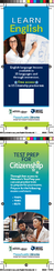 Learn English Bookmark (No QR code)