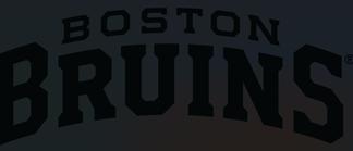 Bruins wordmark logo black