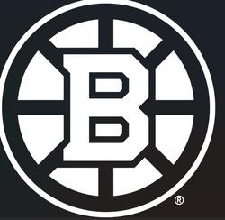 Bruins logo black and white